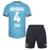 Bayer Leverkusen Jonathan Tah #4 3rd Trikot 2023-24 Kurzarm (+ kurze hosen)